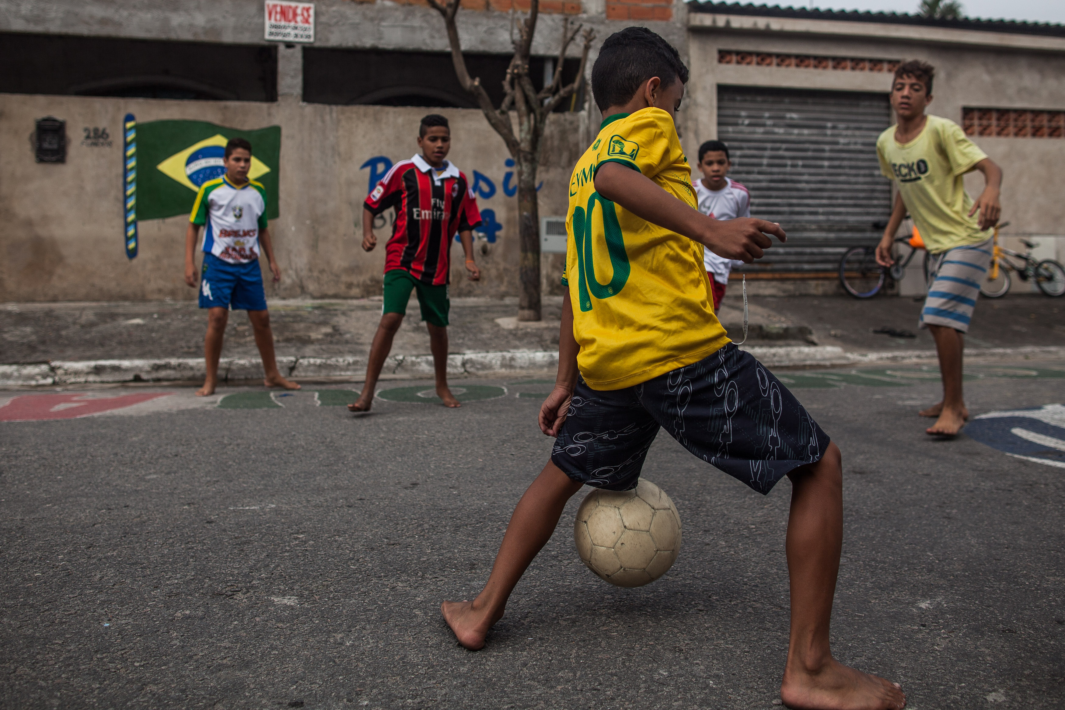 Santos, Brazil Takes Pride In Star Player Neymar's Local Rise