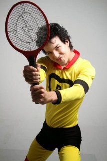 Pernilongos raquete super